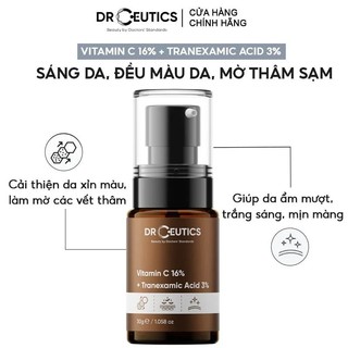 Serum tinh chất Dr Ceutics VITAMIN C 16% + TRANEXAMIC ACID 3%