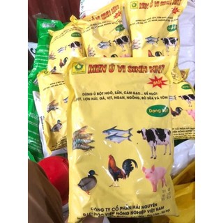 5 gói Men vi sinh ủ thức ăn chăn nuôi NN1/ men vi sinh NN1 dùng ủ ngô, sắn, cám gạo cho lợn, gà, vịt