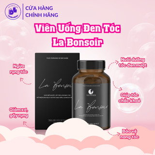[CHÍNH HÃNG] COMBO 2 Hộp Viên Uống Đen Tóc La Bonsoir - Ngăn Ngừa Tóc Bạc Sớm