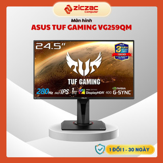 Màn hình asus tuf gaming vg259qm / vg279qm 27 inch 280hz fast ips 1ms full hd - chính hãng