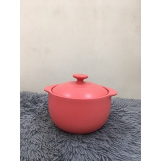 Nồi dưỡng sinh vesta 1.2l - healthycook - nắp gốm việt - gốm sứ minh long i