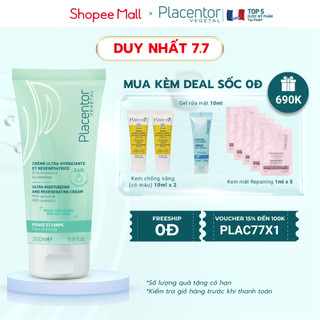 Kem dưỡng ẩm toàn thân Placentor Ultra Moisturizing cho da siêu khô 200ml