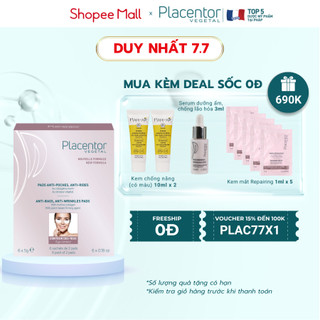 Mặt nạ giảm nếp nhăn và bọng mắt Placentor Anti-Wrinkle Pads Anti-Pouch