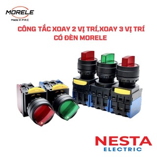 Công tắc xoay 2 vị trí, xoay 3 vị trí có đèn morele