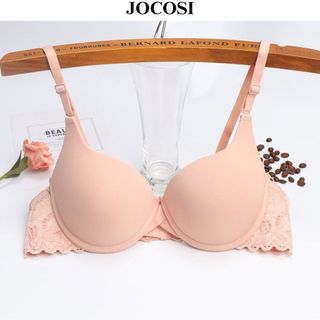 Áo ngực nữ có gọng nâng ngực tạo khe đệm mút mỏng mềm mại thoáng mát jocosi a016