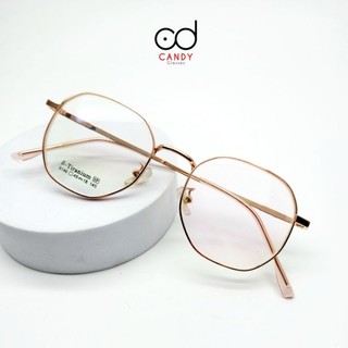 Gọng kính tiranium đa giác 9146 - Kính mắt Candy