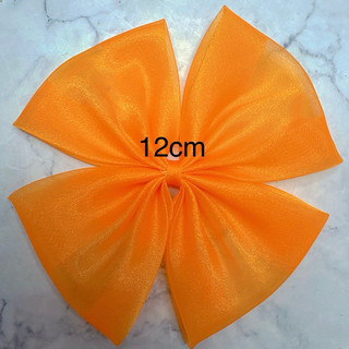 5 Cái Nơ Voan lụa 12cm trang trí bản 4cm làm phụ kiện