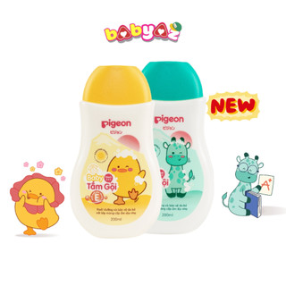 Sữa Tắm Gội Pigeon 200ml Sữa Tắm Toàn Thân Trẻ Em Sơ Sinh