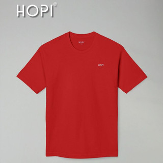 Áo thun Unisex Nam/Nữ , áo T-shirt chất liệu từ 80% cotton + 20% ISCRA , Màu Đỏ - HT01CIDO