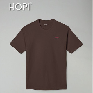 Áo thun Unisex Nam/Nữ , áo T-shirt chất liệu từ 80% cotton + 20% ISCRA , Màu Nâu - HT01CIND