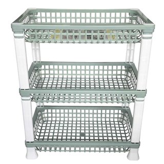 Kệ chữ nhật tl1-206 3 tầng tự lập - 40 x 24 x 48.5 cm