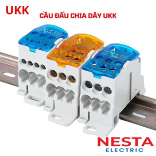  Cầu Chia Dây Điện Hộp Đầu Nối Cáp Cút Nối Đầu Nối Điện UKK 
