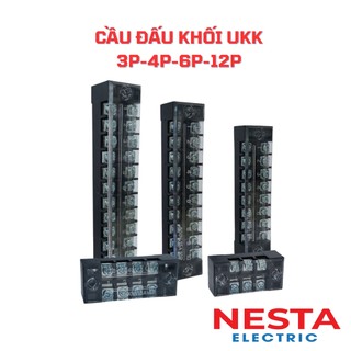 Cầu đấu điện domino 3 pha 4 pha 6 pha 12 pha 15a/25a/45a/60a