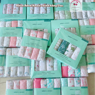 Set 4 khăn ADEN ANAIS chính hãng [Hàng Mỹ]