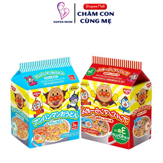 Mì chú hề ăn liền Anpanman Nissin Nhật Bản gói 120g
