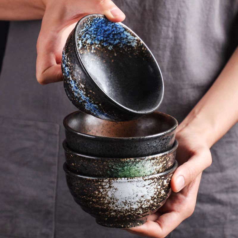 Bát sứ ăn cơm nhà hàng phong cách Nhật Bản