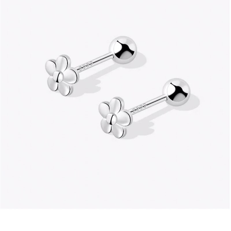 Fleur Earings | Khuyên Tai Mảnh Hoạ Tiết Hoa Basic