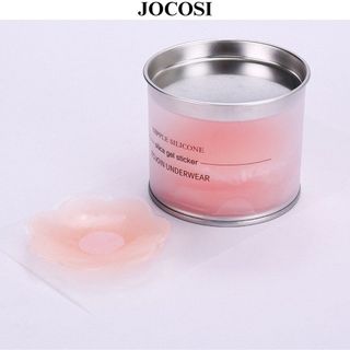 Miếng dán ngực ti silicon, dán ti Hộp 5 cặp sử dụng nhiều lần JOCOSI