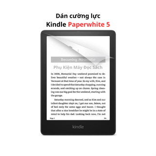 Dán Cường Lực Nano Kindle Paperwhite 5 (Model M2L3EK/M2L4EK), Máy Đọc Sách Kindle Paperwhite 5