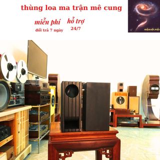 Thùng loa diy ma trận toàn dải 4inch- thiết kế gỗ đẹp,âm thanh chính xác