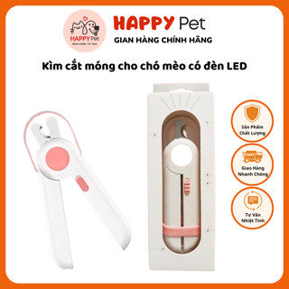 Kìm căt móng cho chó mèo có đèn LED - Đèn chiếu Tủy