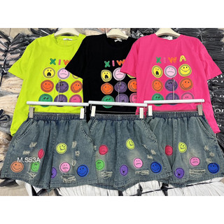 SET BỘ QUẦN JEAN ĐÙI MẶT CƯỜI
