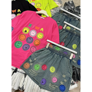 SET BỘ QUẦN JEAN ĐÙI MẶT CƯỜI