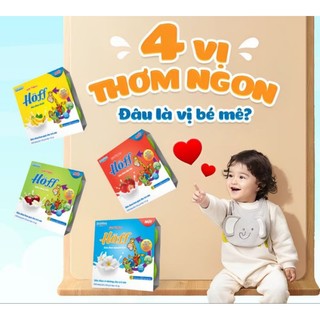 Thùng 12 vỉ ( 4 x 55g ) Hoff váng sữa - sữa chua