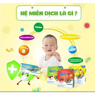 Thùng 12 vỉ ( 4 x 55g ) Hoff váng sữa - sữa chua
