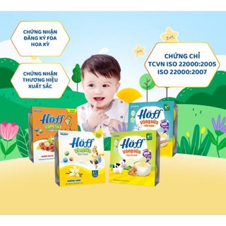Thùng 12 vỉ ( 4 x 55g ) Hoff váng sữa - sữa chua