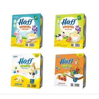 Thùng 12 vỉ ( 4 x 55g ) Hoff váng sữa - sữa chua