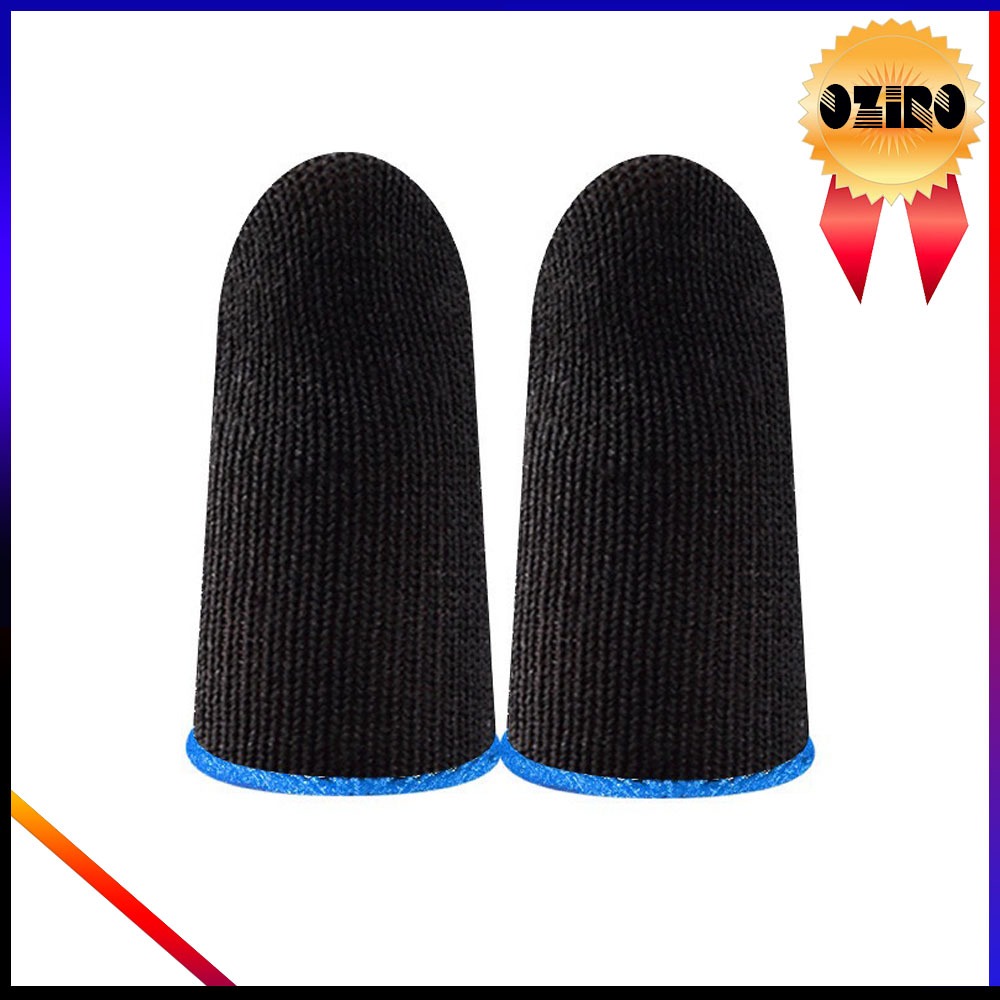 Găng tay chơi game Pubg, ff, Liên Quân, siêu nhạy, co giãn tốt hàng chính hãng, Bao tay chống mồ hôi sợi bạc cao cấp