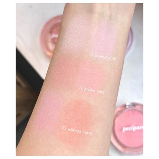 Phấn má Peripera Sunshine Cheek 25 Maple Cream