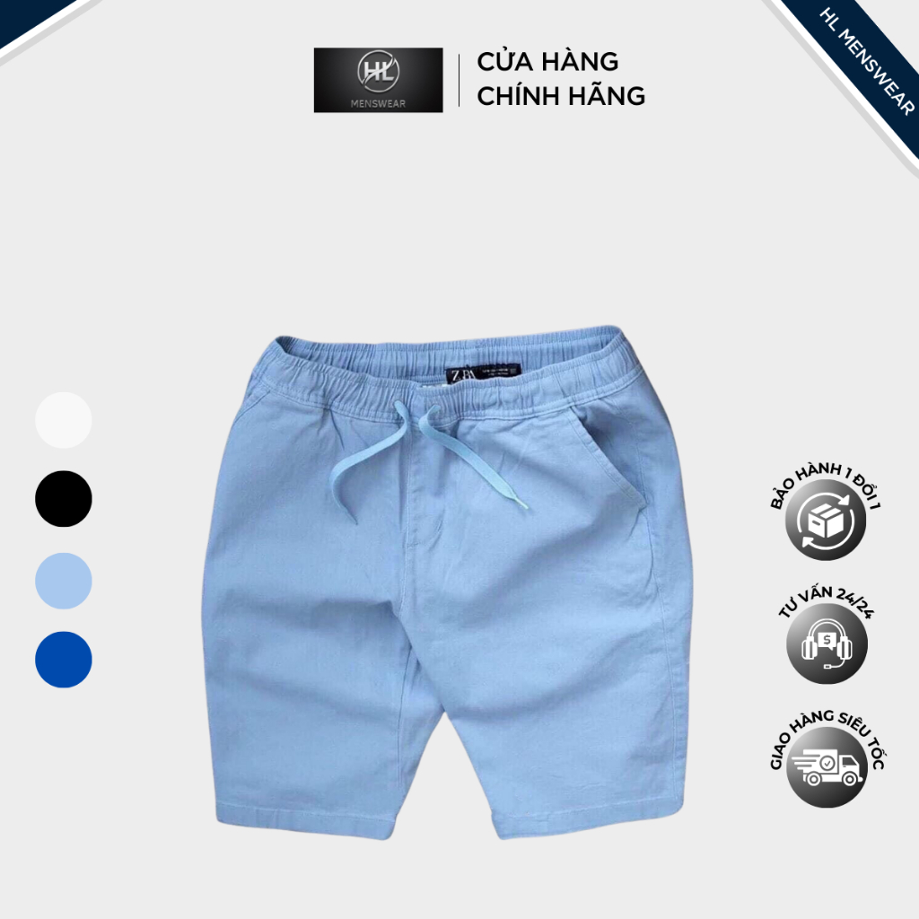 Quần Short Kaki Nam, Quần Sọt Nam Quần Đùi Nam Kaki  Thoáng Mát Thời Trang Nam HL Store