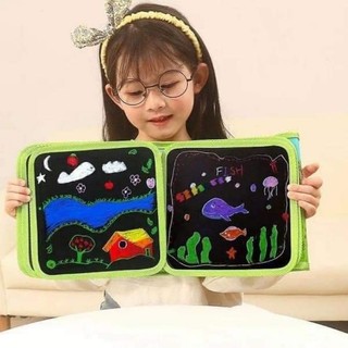 Vở Vẽ Xoá Được Tặng Kèm Bút  Phấn Nước