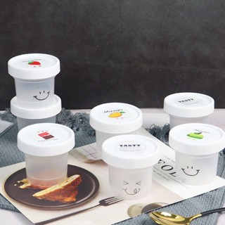SET 10, 25 Hũ nhựa PP có nắp vặn / vỏ hộp nhựa đựng kem , ly pudding, cốc nhựa bánh, hũ chè thạch HÀNG LOẠI 1