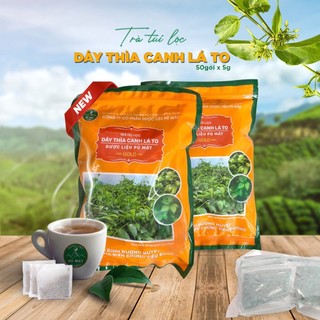 Trà dây thìa canh túi lọc giảm tiểu đường dược liệu pù mát 250g, trà thìa canh túi lọc cho người tiểu đường ocop 4 sao