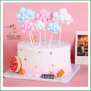 Que cắm bông mây (mây to) cắm bánh sinh nhật HPBD