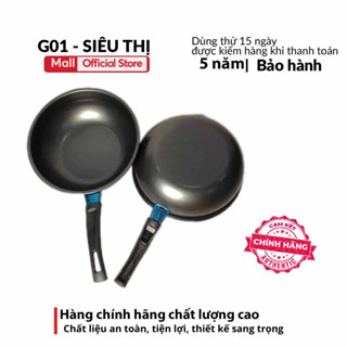CHẢO SÂU LÒNG CHỐNG DÍNH G01 DÙNG ĐƯỢC BẾP TỪ, BẾP HỒNG NGOẠI