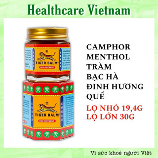  Dầu Cù Là Tiger Balm Red Hàng Nhập Chính Ngạch Từ Singapore 