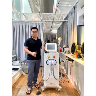  MÁY TRIỆT LÔNG KẾT HỢP LASER FQ DIODE 808 | TRIỆT LÔNG FQ BEAUTY DIODE 808 DÙNG TRONG SPA ❤️KAT SHOP❤️ 