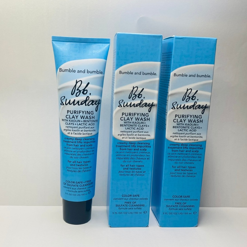 Dầu gội trị gầu và nấm Bumble and Bumble Sunday Purifying Clay Wash 150ml - Hàng Mỹ