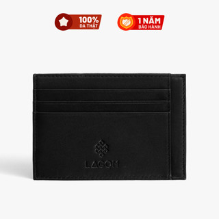 Ví Da Nam Đựng Thẻ Card Holder - LAGOM Cardcase Chất liệu da bò bền bỉ