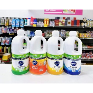 Nước rửa bát kao eco nhật bản mẫu mới 1250ml