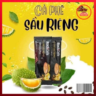 Cà Phê Sầu Riêng, Rockcafe Durian White coffee, Túi 30 Gói, Phong vân Fresh Food