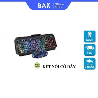 Su20 - bàn phím máy tính gaming rgb bak gmk-70 có dây / đèn led rgb chơi game máy tính