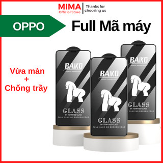 Cường lực Baiko Oppo A54 A57 A5s A55 F9 A53 A52 A58 A56 A60 F11 A95 A16K A17K A93 A74 A77s A96 A98 A91 A92 A94 A96 A97