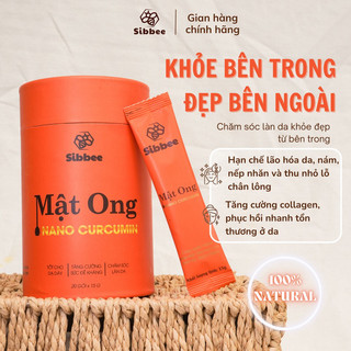 Mật ong làm đẹp Sibbee - Mật ong Nano Curcumin - Phong cách sống khỏe đẹp - SB001