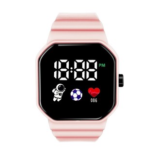 Đồng Hồ Nam Nữ Điện Tử Unisex Màn Hình Led Kiểu Dáng Phi Hành Gia Phong Cách Thời Trang Hàn Quốc DH29