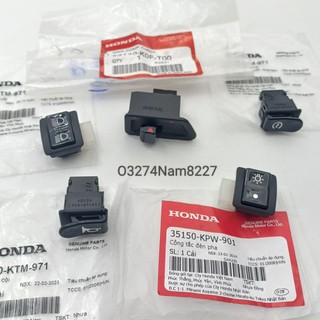Bộ 5 nút công tắc xe WAVE A, RS, S100, RSX zin chính hãng